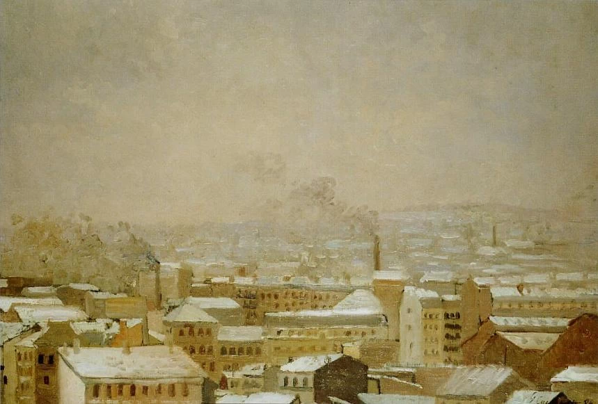 Parigi sotto la neve - Petit Palais Geneve